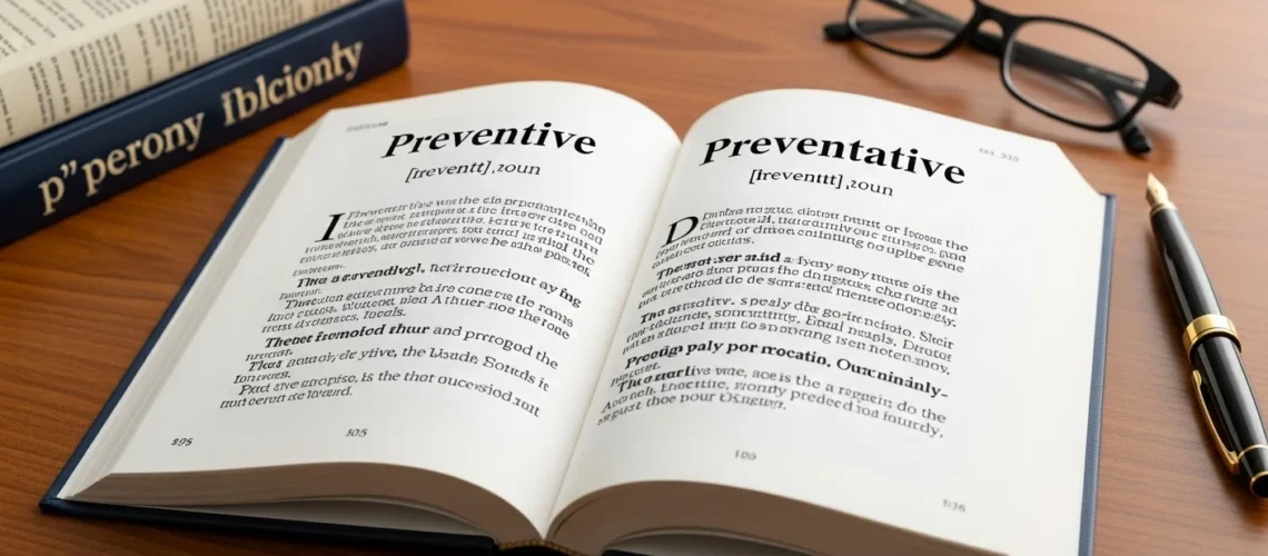 Preventive or Preventative